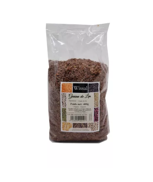 WISSAL - GRAINE DE LIN 20X400G 