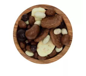 Choco Mix aux Fruits Secs 5kg - Grossiste Fruits Secs en Seau - noisette, raisin, amande