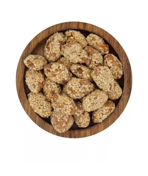 SEAU MEYVA - AMANDES CARAMELISEES SESAME 5KG