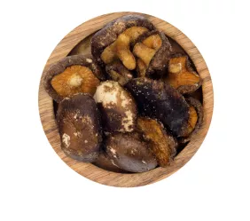 Shiitake 2kg Shiitake Chips - Großhändler Trockenfrüchte in Eimer