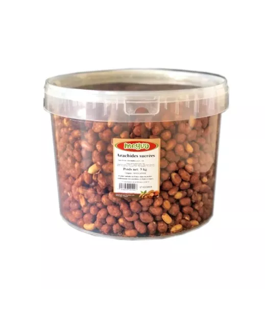 Grossiste Fruits Secs SEAU MEYVA - ARACHIDE SUCREE SANS COLORANT 5KG Importateur Grossiste Fruits Secs en GROS