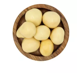 Importeur Großhändler Getrocknete Früchte Eimer Meyva - Erdbeer-Choco Ball Weiß 4kg Trockenfrüchte Großhandel Lieferant