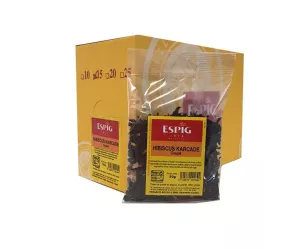 Großhändler Gewürze Espig Hibiskus-Blumen-Coupee - 15x50g Importeur Großhändler Gewürze Espig Großhandel