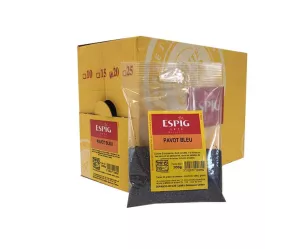 Grossiste Epice PAVOT BLEU - 20x100g Importateur Grossiste Epice en GROS