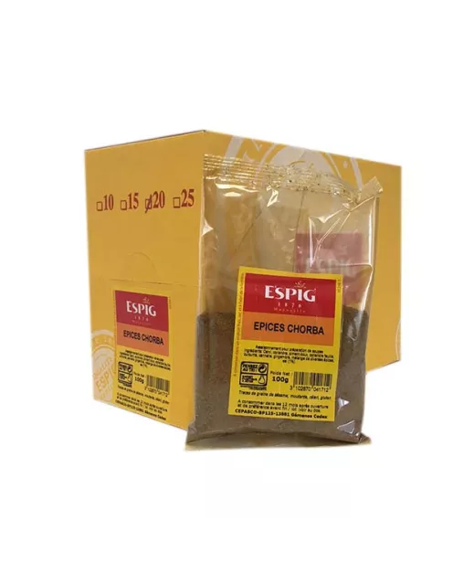 Importer wholesaler Spices Chorba - 20x100g Supplier Spices Wholesale