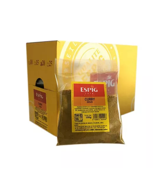 Importer wholesaler Spice Curry Sweet - 20x100g Wholesale spice supplier