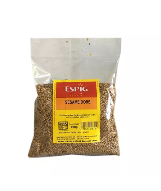 Fournisseur Epice SESAME DORE ENTIER - 250g Grossiste Epice en GROS