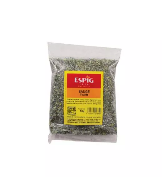Importateur Grossiste Epices ESPIG SAUGE FEUILLES - 20x50g Fournisseur Epices ESPIG en GROS