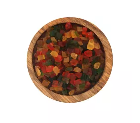 APTUNION - MACEDOINE FRUITS CONFITS TRICOLORES 5KG