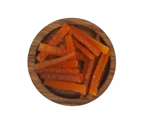 Importateur Grossiste Fruits confits APTUNION - ECORCE ORANGE LAMELLE 1KG