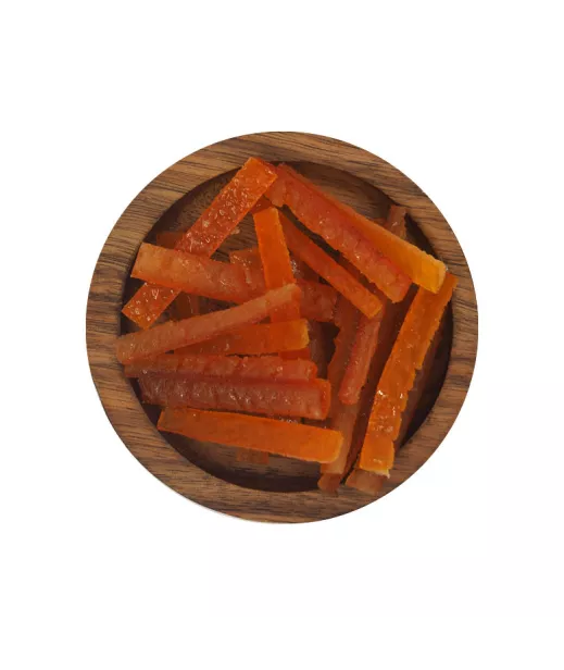 Importateur Grossiste Fruits confits APTUNION - ECORCE ORANGE LAMELLE 1KG