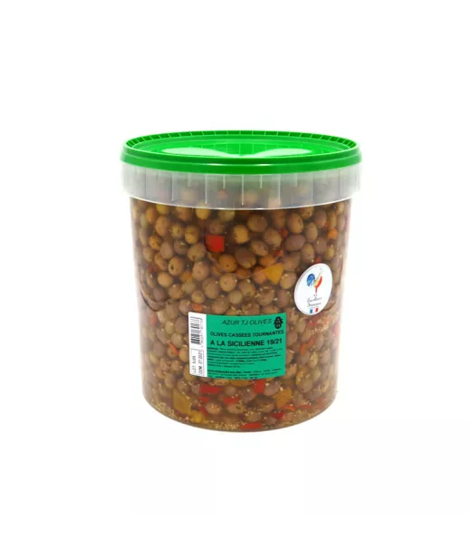 Importeur Großhändler Oliven und Tapenades Oliven MEYVA Provence - Sicilian 19/21 10kg Oliven und Taenads Großhandel