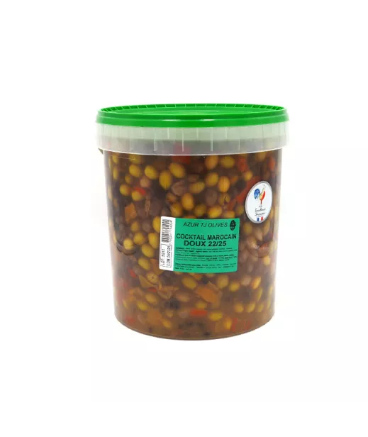 Grossiste Olives et tapenades Olives MEYVA PROVENCE - Marocaines Douce 19/21 10KG Importateur Grossiste Olives et tapenades en G