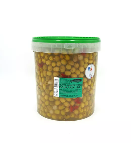 Importer wholesaler Olives and Tapenades Olives Meyva Provence - Boufarik 19/21 10kg Olives supplier and taenads wholesale