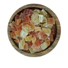Grossiste Fruits Secs SEAU MEYVA - MIX ANANAS / PAPAYE CUBES 5KG Importateur Grossiste Fruits Secs en GROS