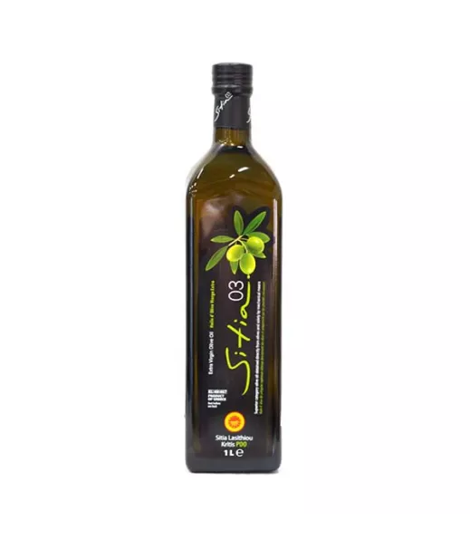 Huile d\'olive Crète, SITIA AOP 03 - 12x1L