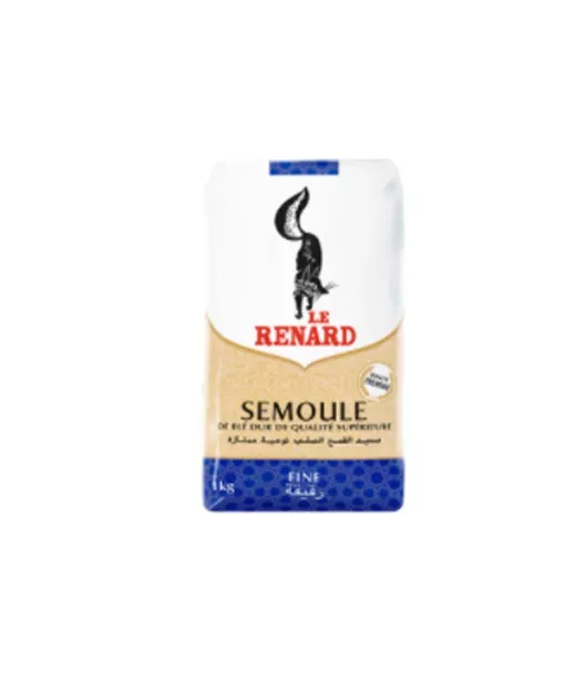 SEMOULE DE BLE DUR - LE RENARD - 10 x 1 KG - FINE