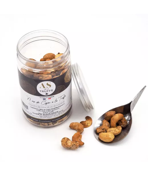 Luxustopf - Cashew W240 - Trüffel & Blume Salt Guérande 7x175g