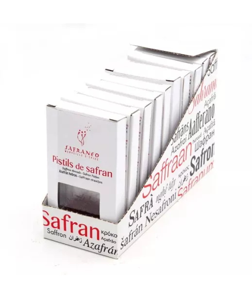 Safran Entier / Filament - Etui - SAFRANEO  - 10 x 0,5g