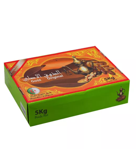 Dattes Branchées d\'Algérie 5KG - Grossiste Importateur Dattes