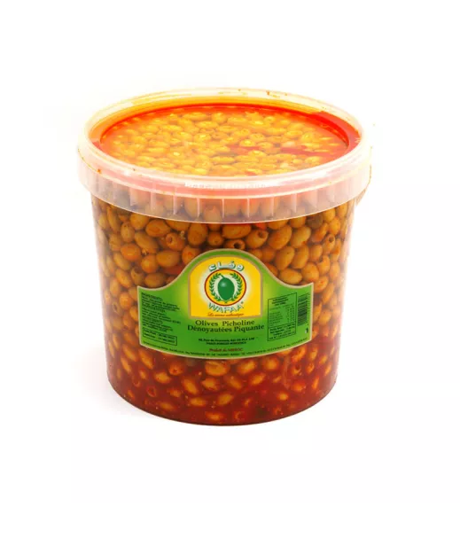 OLIVES SAFAA - PICHOLINES DENOYAUTEES PIQUANTES 7KG