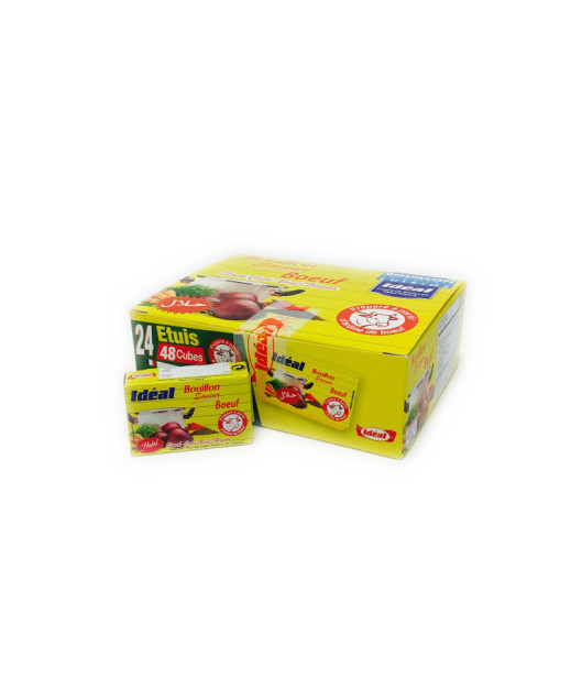 BOUILLON IDEAL BEEF - X 24 