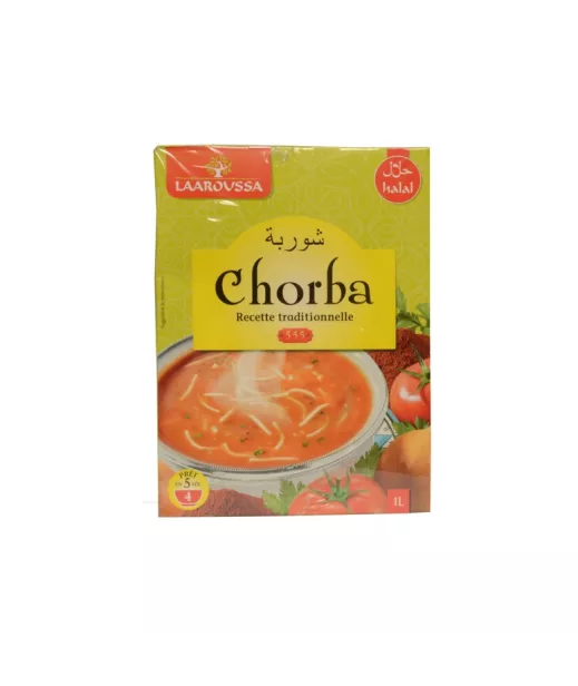 Chorba 555 Moroccan Laaroussa 24x115g