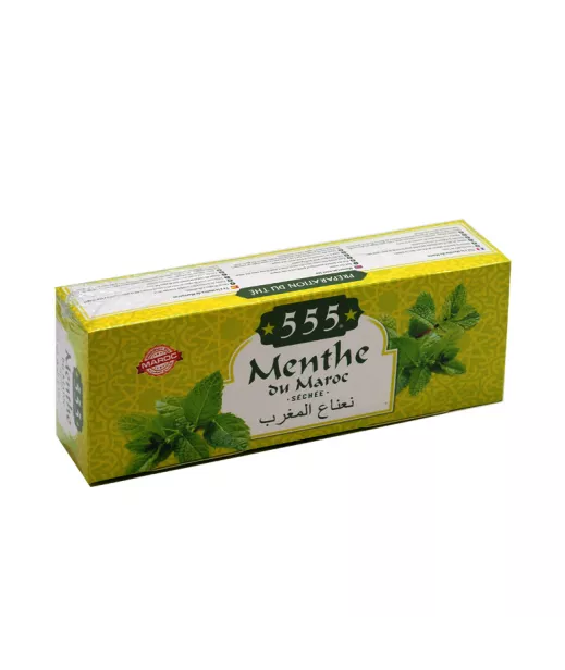MENTHE DU MAROC 555 CARTONNETTE 40G - VENTE A L'UNITE