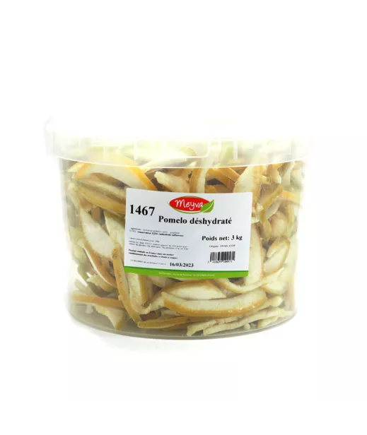 Grossiste Fruits Secs SEAU MEYVA - POMELO DESHYDRATE 3KG Importateur Grossiste Fruits Secs en GROS
