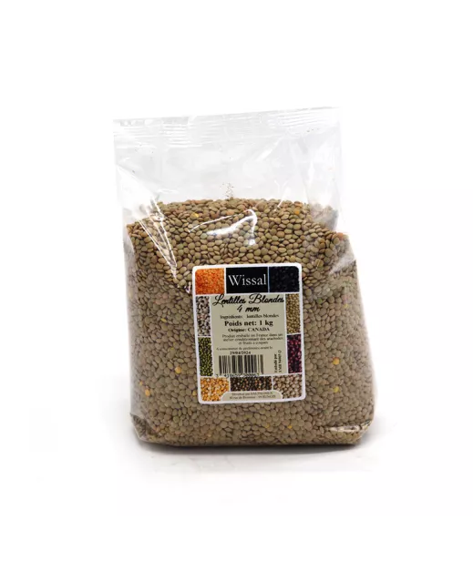 WISSAL - LENTILLES BLONDES 4mm 12X1K