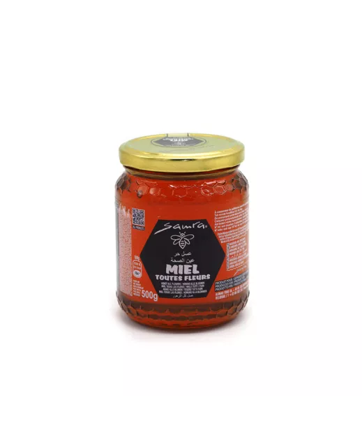 Flower honey jar 6x1kg