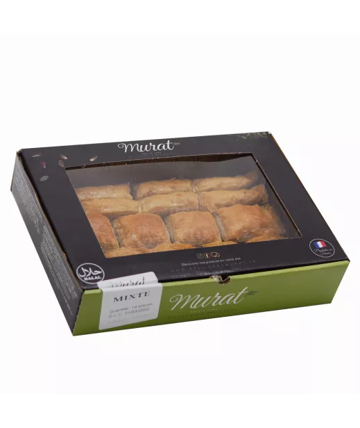GATEAUX BAKLAVA Mixtes  - 1/2 - FORMAT MOYEN (STANDARD)