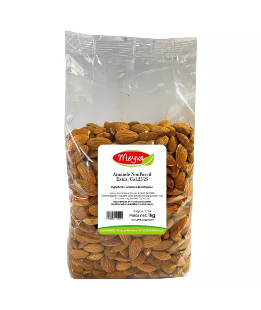 MEYVA - AMANDES NONPAREIL EXTRA 12X800G
