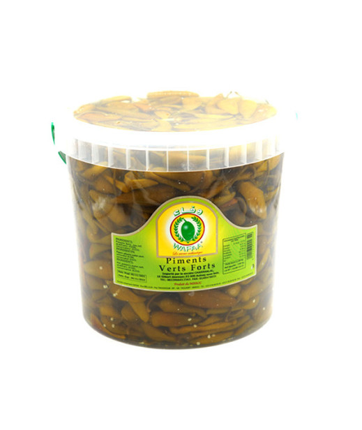SAFAA - PIMENTS VERTS FORTS - 7KG