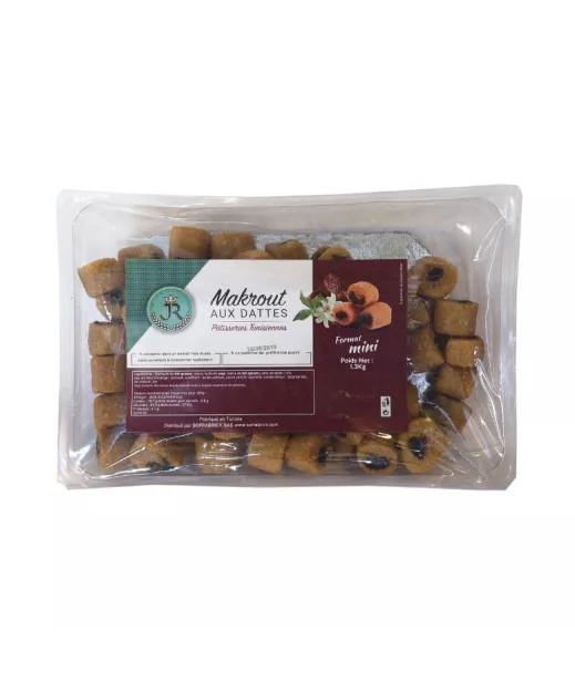 PATISSERIE JR - MAKROUT AUX DATTES - TUNISIE - 12X1,3KG