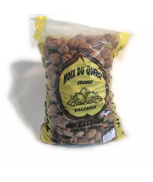 Importateur Grossiste Fruits Secs NOIX COQUE FRANQUETTE 32+ 5KG Fournisseur Fruits Secs en GROS
