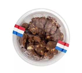 Runder Premium-Topf (B) - Rock Erdnuss-Choco-Milch - 14x150g