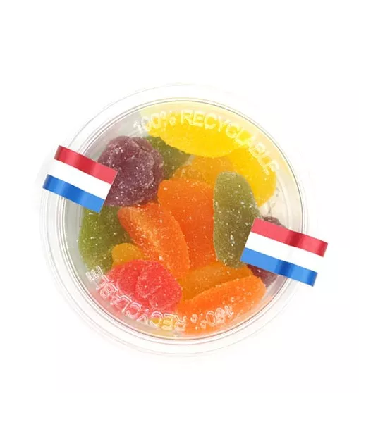 Round Pot - Candy Fruit 14x175g