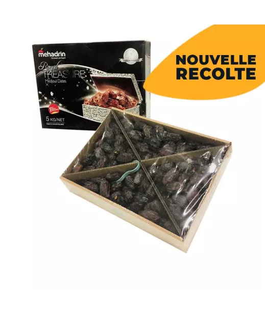 Dattes Medjoul Super Jumbo d\'Israël 5KG - Grossiste Dattes 