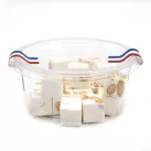 POT PREMIUM ROND (B) - Nougat Cube Amande Pistache Origine FRANCE - 14X100G