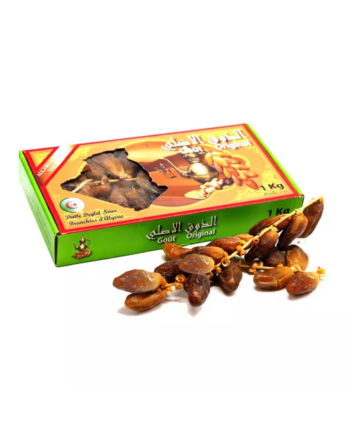 Dattes Branchées d\'Algérie 1KG - Grossiste Importateur Dattes
