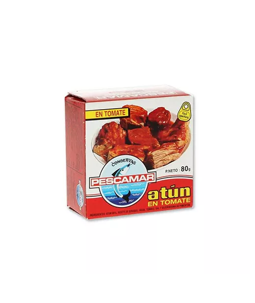 THON A LA TOMATE PESCAMAR 100X80G
