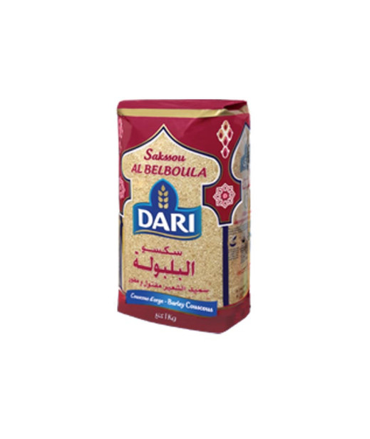 COUSCOUS DARI ORGE AL BELBOULA 12 X 1 KG