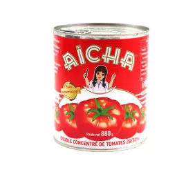 DOUBLE CONCENTRE TOMATES - AICHA DU MAROC - Conserve 6 X 4/4