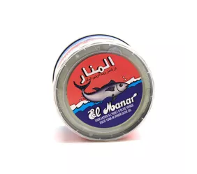 THON ENTIER - HUILE OLIVE -  EL MANAR - 24X400g