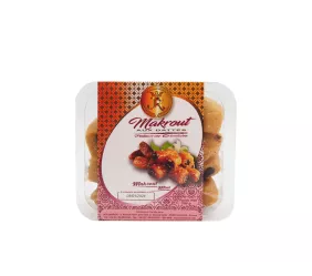 PATISSERIE JR - MAKROUT AUX DATTES - BARQUETTE OPERCULEE - 12X350G