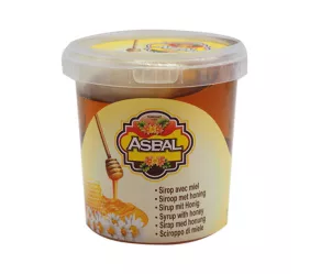 Glukosesirup und asbaler Honig - Topf 12x1kg