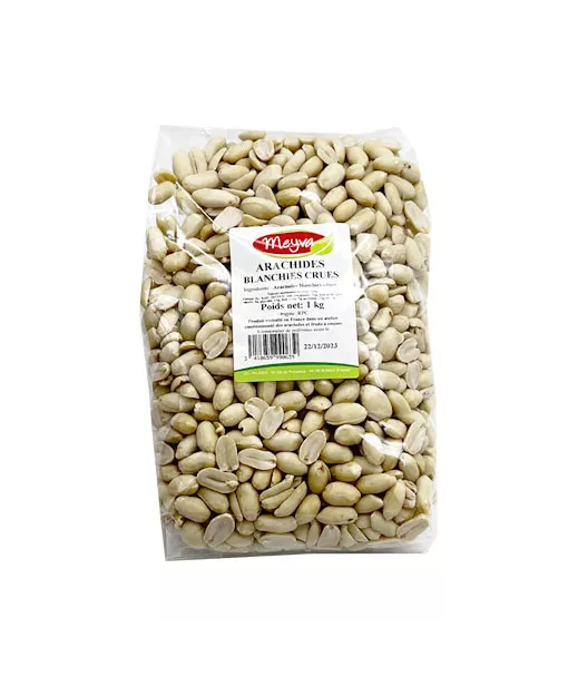MEYVA - ARACHIDE BLANCHIE CRUE 10X1KG