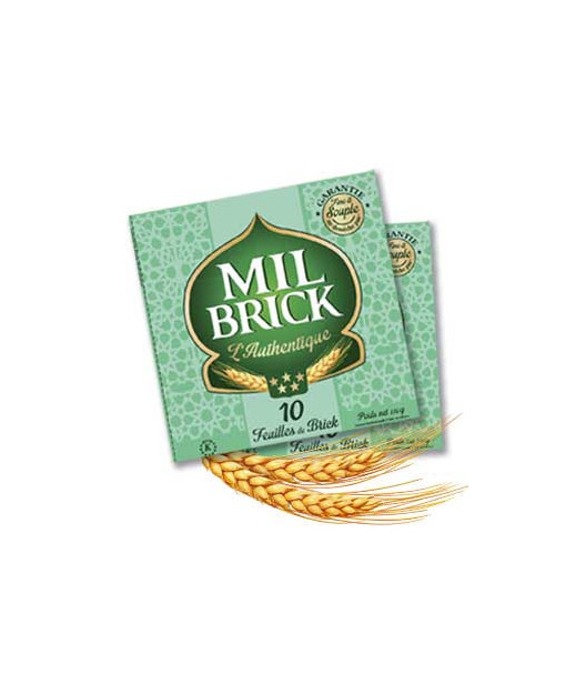 Blätter Backsteinmil \ 'Backstein X25