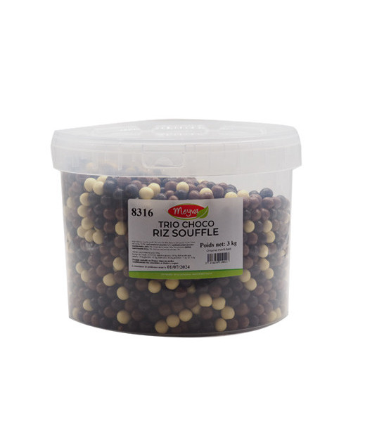 SEAU MEYVA - TRIO CHOCO RIZ SOUFFLE - 3KG